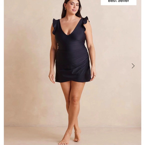 Summersalt Ruched Swim Skirt 1X - Picture 1 of 5